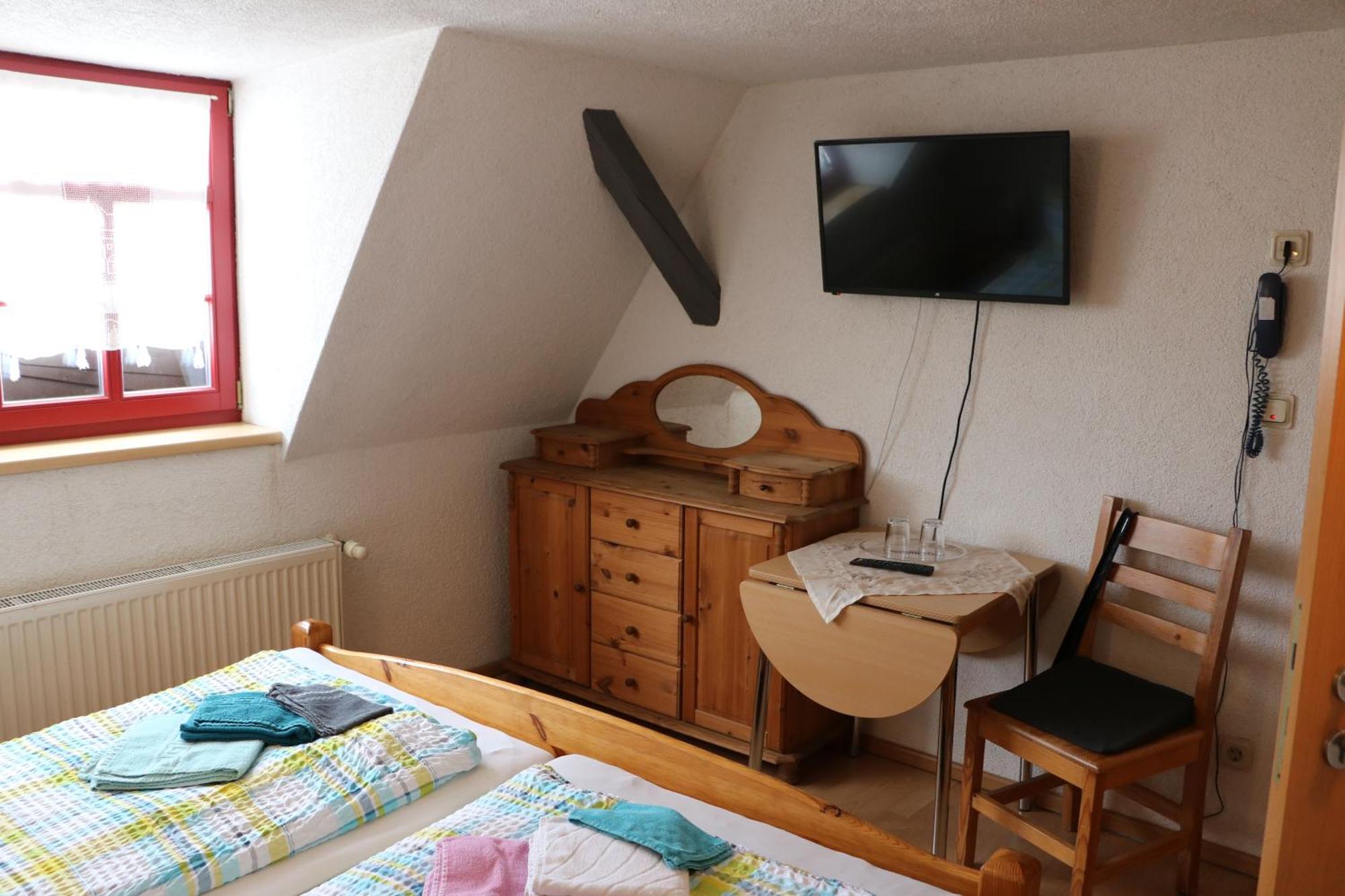 Gasthaus Zur Weintraube Bad Langensalza Værelse billede