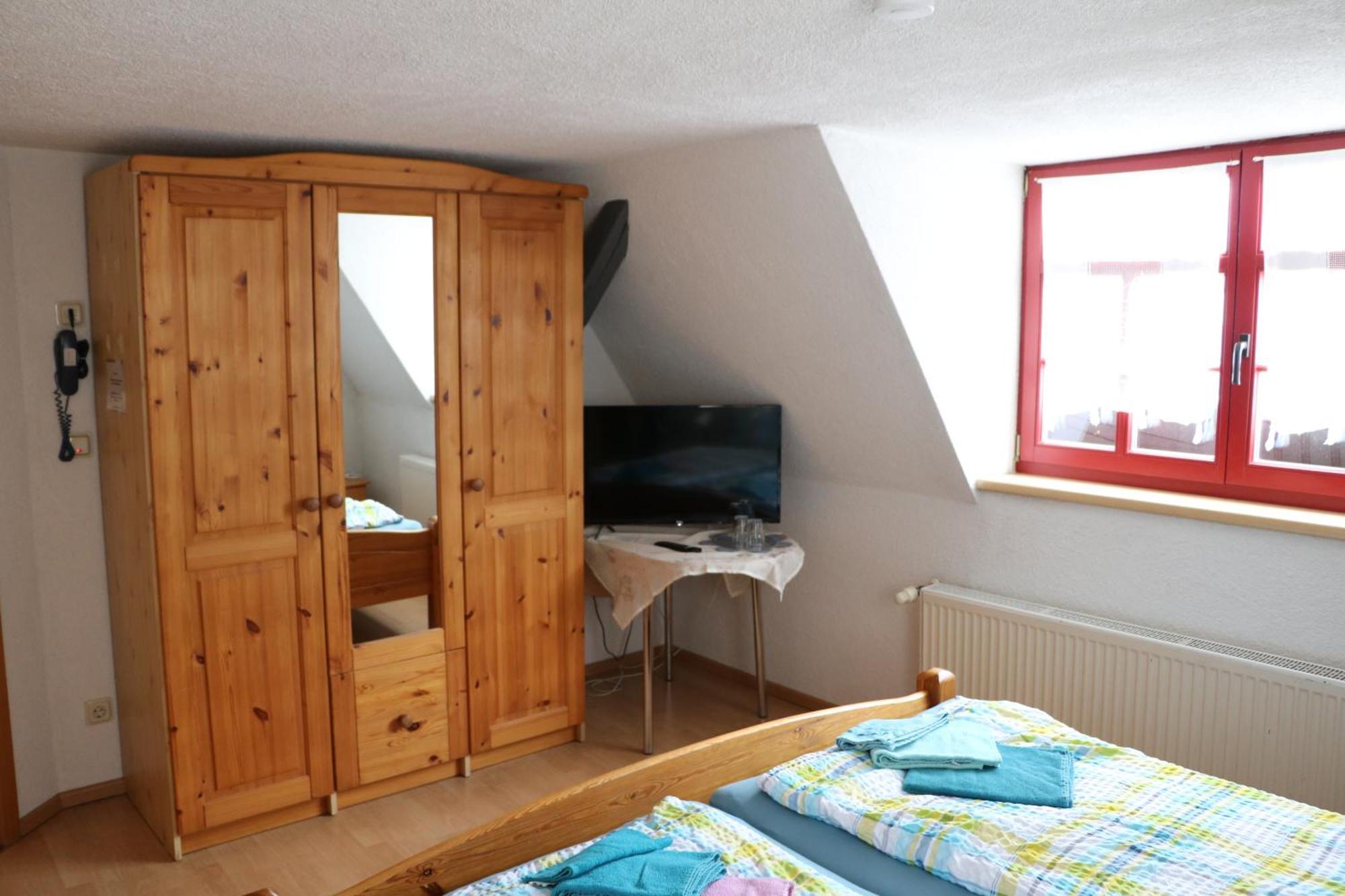 Gasthaus Zur Weintraube Bad Langensalza Værelse billede